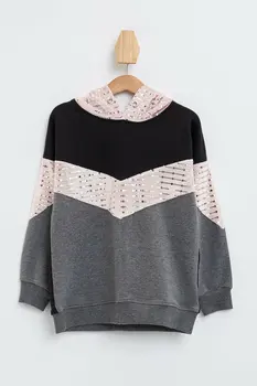 

DeFacto Renk Bloklu Kapüşonlu Sweatshirt-R0550A620SP
