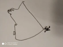 DOTIFI para las mujeres A-Z alfabeto carta colgante collares personalización collar de acero inoxidable Glamour joyas