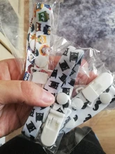 Cadena de Clip para chupete de bebé, cinta para chupete, divertida, amplia para chupete, correa de soporte para pezones, alimentación infantil