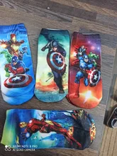 Calcetines cortos de dibujos animados para bebé, para niña, Marvel, Spiderman, Capitán América, Mcqueen, regalo, 4 par/lote