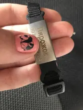 Etiqueta de policarbonato para perros, placa de identificación de silicona de acero inoxidable, Collar para perro, antipérdida, placas de identificación, goma extensible