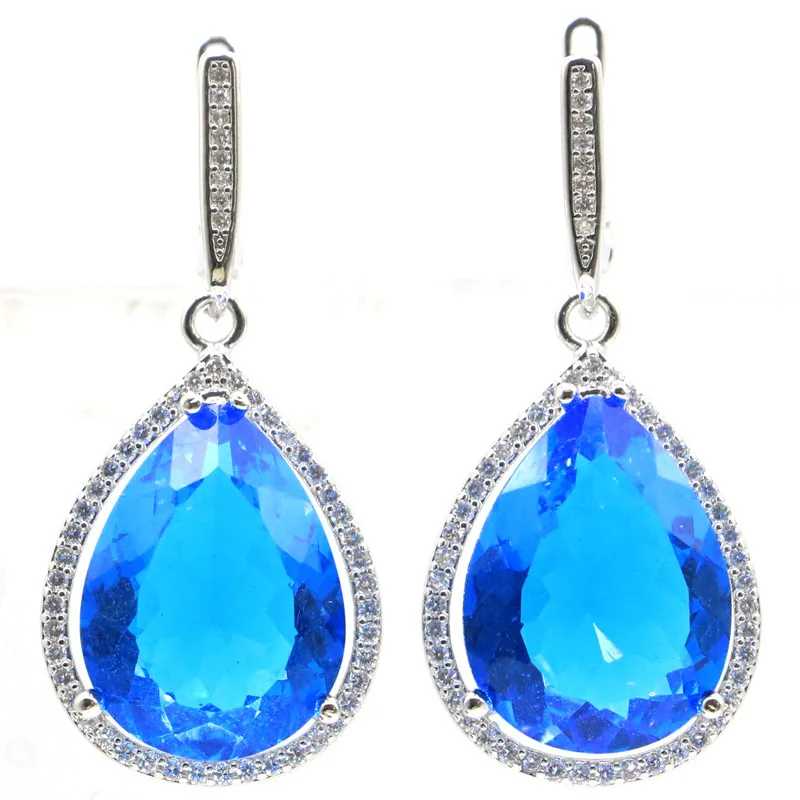 43x19 мм элегантные серьги из серебра 20x15 мм|925 silver drop earrings|925 earringsdrop earrings |