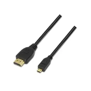 

Micro hdmi cord aisens a119-0117-connectors-male/d-male-high speed with ethernet - full hd/Ultra/hd ready/3d-