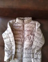 Chaqueta de invierno ultraligera para mujer, chaqueta de plumón de pato, ajustada, portátil, a prueba de viento, 7XL, novedad de 2020