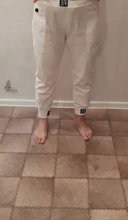 Pantalones vaqueros holgados de cintura elástica para mujer, moda de Corea de algodón informales combinables, color blanco, nueva llegada de primavera y verano, S982