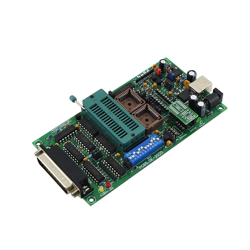 Программатор SPI 25xx PCB5.0T 2013 Willem EPROM BIOS009 PIC поддержка 0.98d12 рекламный зажим PLCC32 + SOIC 8