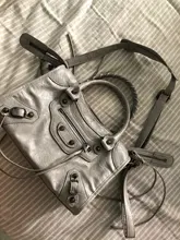 Bolso europeo de cuero PU para motocicleta para mujer, bandoleras cruzadas con remaches y borlas