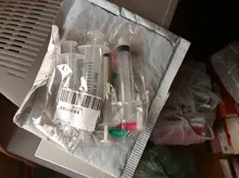 Jeringas con 4 Uds., 14G-25G, puntas de aguja romas y tapas para jeringa de dispensación Industrial, 4 Uds.