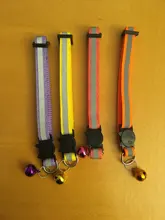 Cats-Bells-Collars Accessories Buckles Pattern-Supplies Reflective Adjustable Fashion