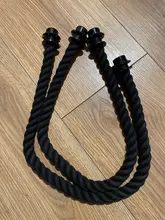 Bolso de mano con correa de cuerda para mujer, accesorio para bolso de silicona, 65cm