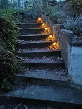 Wall-Light Fence Solar-Lamp Stair Step Landscape Balcony Garden Outdoor Waterproof Path