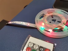 20M-1M USB LED Strip Light 5050 SMD USB RGB Lights Flexible LED Lamp Tape Ribbon RGB TV Desktop Diode Tape adapter