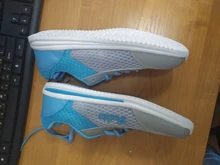 Zapatos informales transpirables para mujer, a la moda Zapatillas de malla, gruesas