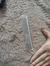 Peine de acero inoxidable para mascotas, para perros y gatos, peine para pulgas