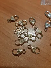 10 unids/lote ganchos de broche de langosta de mono de plata antigua para collar pulsera cadena accesorio de joyería para manualidades hallazgos 26*15MM