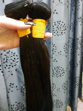 Missanna-mechones de tejido suave brasileño, extensiones de cabello humano Remy Natural grueso, 30, 32, 34, 36, 38 y 40 pulgadas, 1/3/4 Uds.