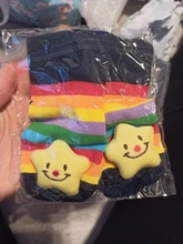 Calcetines antideslizantes de goma para bebé, para pies, divertidos para chica feliz, para recién nacidos de 0 a 6 a 18 meses, nuevos