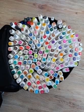 TouchFIVE 30/40/60/80/168 colores marcadores Manga dibujo marcadores de la pluma a base de Alcohol Sketch de Punta doble cepillo pluma pincel de suministros de arte