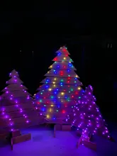 Lamp Fairy-Lights Garden-Decoration Solar-String Outdoor Garland Christmas-Wedding Waterproof