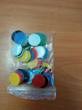 Game-Toy Poker-Chips Gift-Accessories Token Bingo-Markers Casino Plastic 18-Colors 19mm