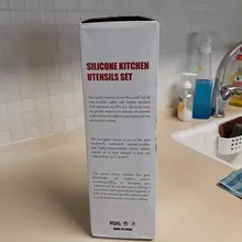 Utensils-Set Storage-Box-Tools Baking-Tools Silicone Kitchenware Non-Stick Heat-Resistant
