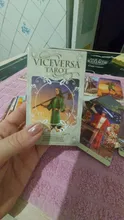 Cartas de Tarot y guía, juego de adivinación del destino, cubierta para fiesta, vacaciones, juegos de mesa