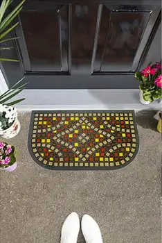 

Italian Format Door Mat Brown Half Month