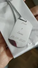 Nextvance-Collar personalizado de acero inoxidable para hombre y mujer, Grabado libre con foto y nombre en 3 colores, regalo de San Valentín