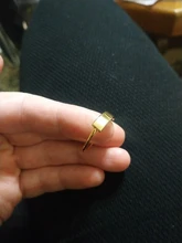 Anillo rectangular minimalista para mujer, joyería de sello con nombre personalizado, banda de tono dorado, acero inoxidable, regalo inicial