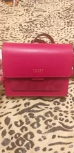Women Bags Purse Flap Shoulder-Bags Female-Bag Leather Crossbody Split-Cow FOXER Small