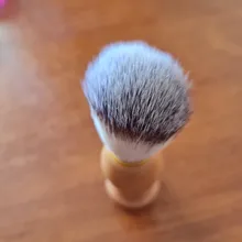 Brocha de afeitar para hombre, herramienta de afeitar con mango de madera, 2020