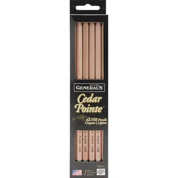 

General Pencil cedar Pointe soft pencils, 12 PCs pens
