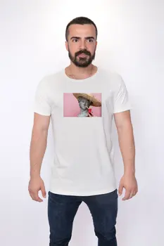 

Angemiel Wear Enjoyable Holiday Engaged in Cotton White Men 'S T-Shirt