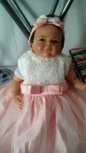 Vestido de bautismo blanco para niñas, ropa de cumpleaños de princesa para recién nacidos, vestido de baile de bautizo de flores para niñas pequeñas, vestidos infantiles para niñas de 12 a 24 meses