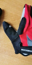 ROCKBROS-Guantes Térmicos para ciclismo, resistentes al viento, con pantalla táctil, cálidos, para invierno y otoño