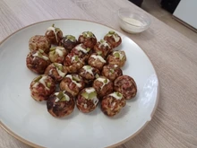Pequeño fabricante de Takoyaki de la parrilla de barbacoa Mini sartén de carne de placas de pulpo máquina de bolas 20 agujeros 110V 220V, UE nos