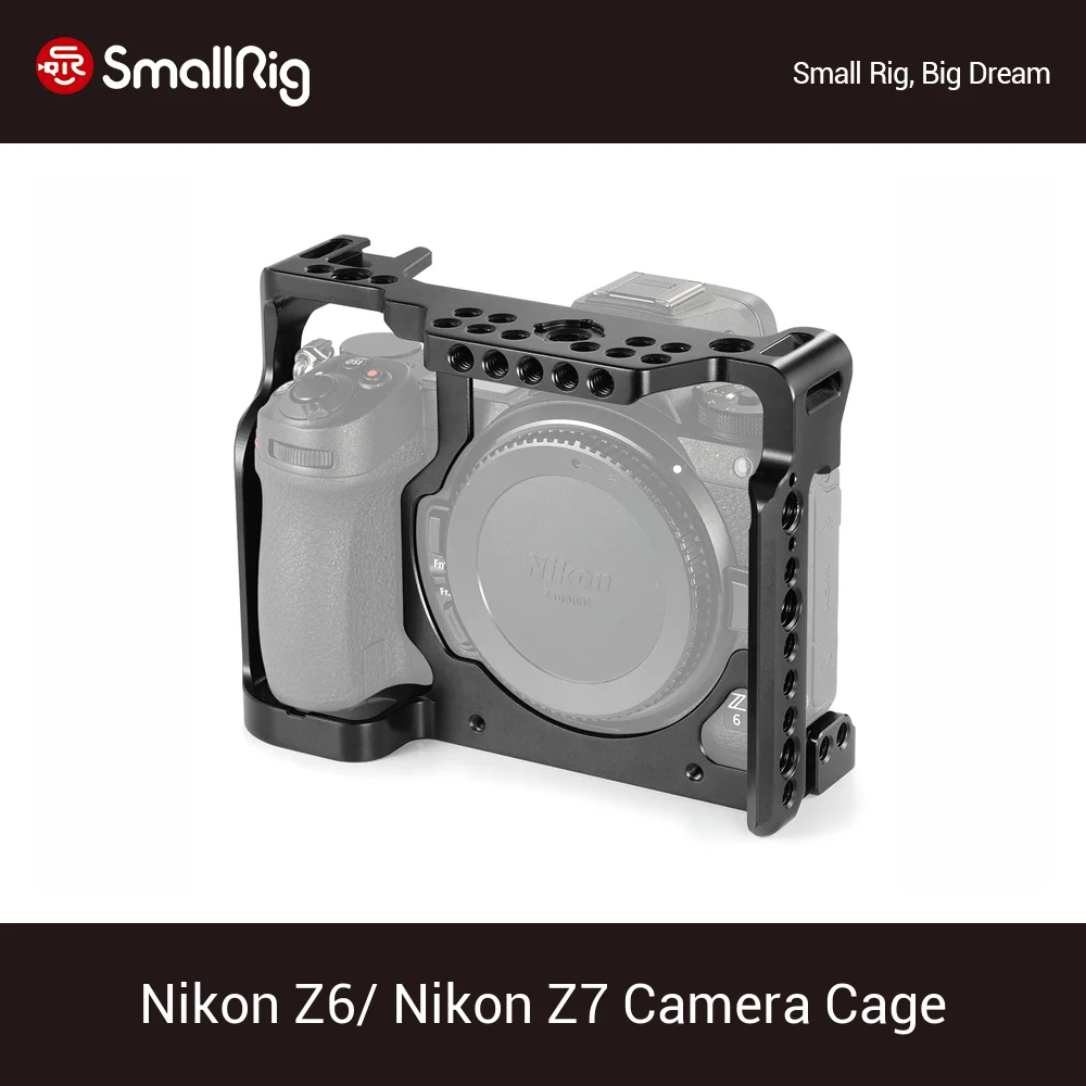 

SmallRig Z5/Z6/Z7 Camera Cage for Nikon Z6 Z7 Protective Aluminum Alloy Cage For Dslr Video Tripod Shooting Cage Kit - 2243