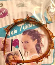 Hoop Braider Hair-Clip Burst-Pin Styling-Tool Air-Weave-Head Multi-Storey Wisp Black