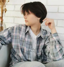 KarSaNy Boyfriend Oversized Shirt Plaid For Women Blouses And Tops Spring Loose Plaid