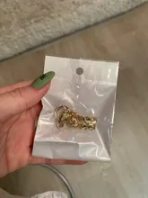 Yobest 5 unids/set 2019, pendientes a la moda con forma de hoja dorada, pendientes con Clip para oreja, pendientes para mujeres trepadoras sin Piercing, pendientes falsos de cartílago