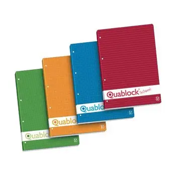 

PCs. 1 Block Quablock. A5 4mm 80 gr 50 sheets 00609764 MPIGNA4.58