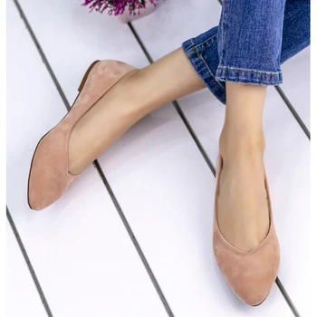 

Aylic Powder Süet Ballerina Shoes heel dress Air Network flat platform cloth round van leather gel slip-resistant sandals