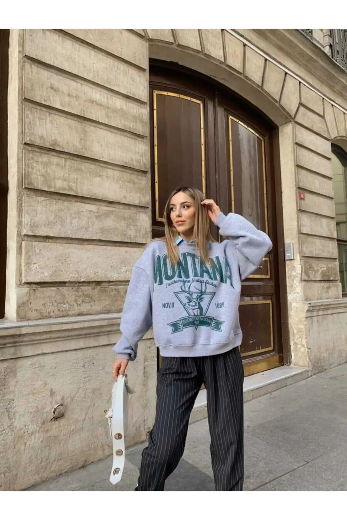 Sudadera con estampado de MONTANA para mujer, ropa deportiva cómoda de uso diario, modelo de una nueva producto adecuado para todas las combinaciones - AliExpress Ropa de mujer