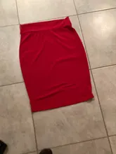 Minifalda ceñida para mujer, falda ajustada hasta la rodilla, de cintura alta, ajustada, Sexy, de tubo, para oficina, AQ801944, 2020