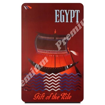 

Egypt souvenir magnet vintage tourist poster