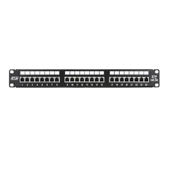 

Switching panel netlan ec-urp-24-sd2 19 "1U, 24 port, кат.5e (class D), 100 MHz, RJ45/8P8C, 110/Krone, T568A/B