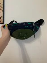 Riñonera con dibujo de dinosaurio para chico y niña, bolso de pecho con cinturón para niño, bolsa de dinero, riñonera con cremallera para bebé