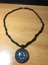 LLavero de pirata vikingo Vegvisir, colgante de cristal con patrón de brújula vikinga, el mejor regalo