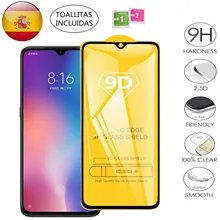 Защитная пленка из закаленного стекла для Xiaomi Redmi Note 8 PRO в черном цвете