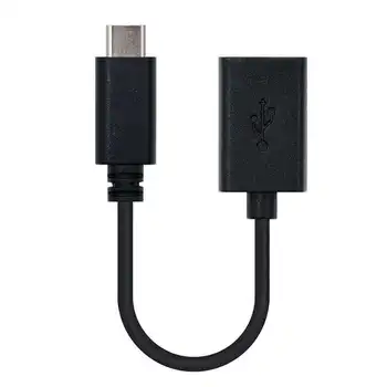 

Usb otg cord nanowire 10.01.2400-connectors usb Type-C male to usb female usb 2.0 - 0.15m - color Black